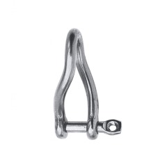 Talamex - 316 Stainless Forged Twisted Shackle - 5mm - 08.503.005