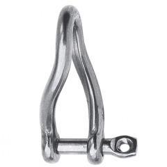 Talamex - 316 Stainless Forged Twisted Shackle - 8mm - 08.503.008