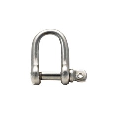 Talamex - 316 Stainless Forged D Shackle - 4mm - 08.556.104