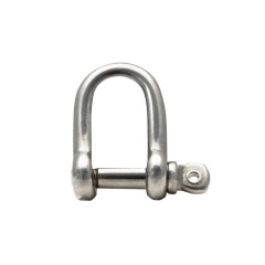 Talamex - 316 Stainless Forged D Shackle - 5mm - 08.556.105
