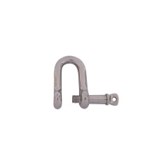 Talamex - 316 Stainless Forged Captive Pin D Shackle - 4mm - 08.556.204