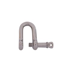 Talamex - 316 Stainless Forged Captive Pin D Shackle - 5mm - 08.556.205