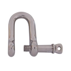 Talamex - 316 Stainless Forged Captive Pin D Shackle - 8mm - 08.556.208