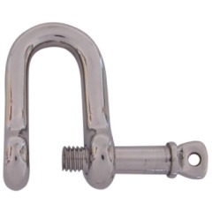 Talamex - 316 Stainless Forged Captive Pin D Shackle - 10mm - 08.556.210