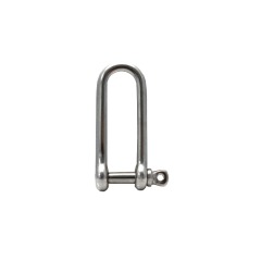Talamex - 316 Stainless Forged Long D Shackle - 4mm - 08.557.004