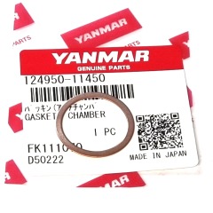YANMAR Copper Washer - 1GM 2GM20F 3GM30 2GMF 3GMF  Injector Chamber - 124950-11450