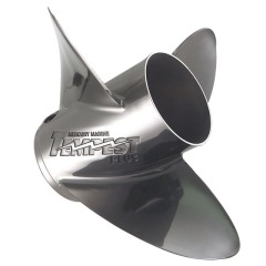 Mercury Tempest Plus 135 - 400 Outboard - 17 Pitch Stainless Propeller - 48-8M0151380