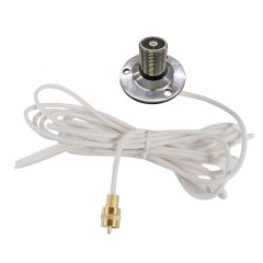 Shakespeare QuickConnect Stainless Straight Mount with cable - QC-4710