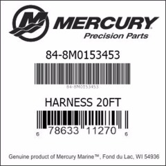 Mercury - HARNESS 20FT - Quicksilver - 84-8M0153453