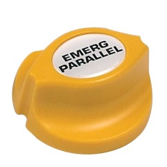 BEP - BATTERY SWITCH KNOB FOR BATTERY SWITCH SERIES 770 YELLOW Emerg. PARALLEL - 770-KEY-EP