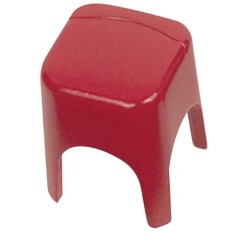 BEP - INSULATED STUDS COVER Single 10MM Positive RED (BULK) - ISC-10R