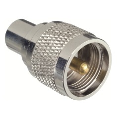 Glomex Glomeasy FME Male to PL-259 Male Adaptor - RA352