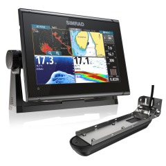 SIMRAD GO9 XSE - Active Imaging 3-in-1 - Multifunction Radar Chartplotter - With Transducer