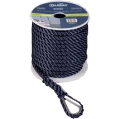 Talamex - ANCHORLINE POLYESTER  10MM 20M BLACK - 01.223.410