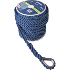 Talamex - ANCHORLINE POLYESTER  10MM 20M NAVY - 01.223.610