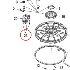 Mercury - SCREW (#10-16 x 1.00) - Quicksilver - 10-8182491