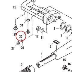 Mercury - SCREW - Quicksilver - 10-85554410
