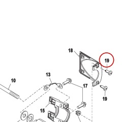 Mercury - SCREW (#12-24 x .620) - EFI - 10-88417