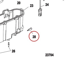 Mercury - SCREW Drain - Quicksilver - 10-889327002
