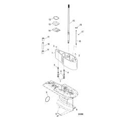 Extension Kit-5 Inch Driveshaft Housing 12092A19