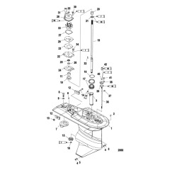 Gear Housing Driveshaft