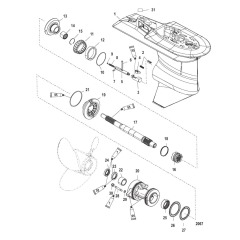 Gear Housing Propeller Shaft