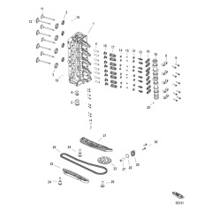 Cylinder Head and Camshaft