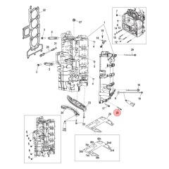 Mercury - SCREW (M8 x 70) - Quicksilver - 10-895810070