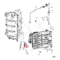 Mercury - RESTRICTOR PLATE - Quicksilver - 8M0006918