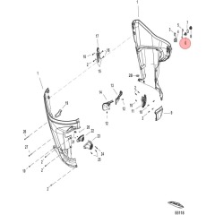 Mercury - FITTING ASSEMBLY Flush - Quicksilver - 22-885361A01