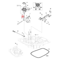 Mercury - WASHER (8.90 X 17.0 X 1.9SS) - Quicksilver - 12-4002317