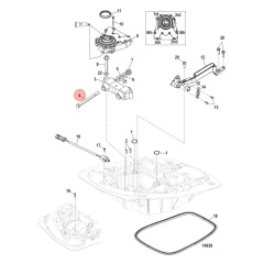 Mercury - SCREW (M12 x 175) - Quicksilver - 10-898487