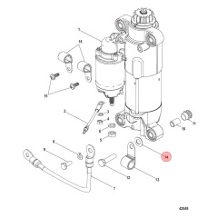 Mercury - WASHER - EFI 5.7L - 12-43430