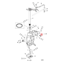 MerCruiser - SCREW (.250-28 x .500) - EFI - 10-64014