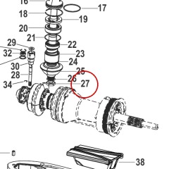 Mercury - NUT - Quicksilver - 11-8M0046636