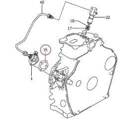 Yanmar - Shim Set L40AE L100N - 114250-01800