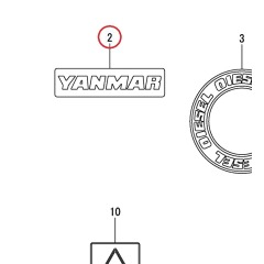 Yanmar - Yanmar Label - 114299-07111