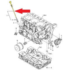 Yanmar - Dipstick - 119025-34800