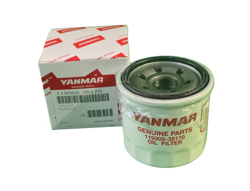 GENUINE YANMAR - Oil Filter Element - 1GM 1GM10 - 119305-35151 / 119305-35170 | Service items | Bottom Line | Isle of Man