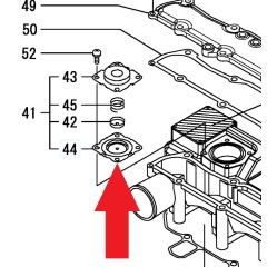 Yanmar - Diaphragm Breather - 119802-03131