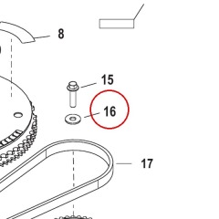 Mercury - WASHER - Quicksilver - 12-4002320