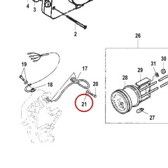 Mercury - WASHER Stainless Steel - EFI - 12-953921