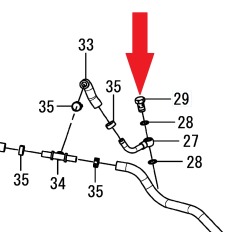 Yanmar - Screw, Hollow - 120640-01410