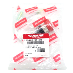 Yanmar - Engine Stop Button (Red) - 129470-91190