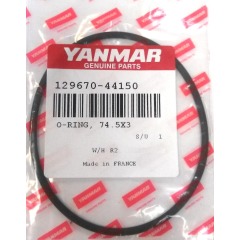YANMAR 3JH4E Heat Exchanger O-Ring - Genuine - 129670-44150