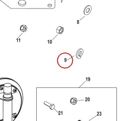 Mercury - Lock Washer - Quicksilver - 13-39107