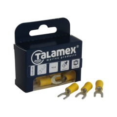 Talamex - CABLE-FORK U 4MM BLUE - 14.425.525