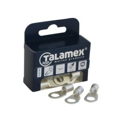 Talamex - NON INSULULATED RING TERMINALS (24) 10X8mm - 14.425.545