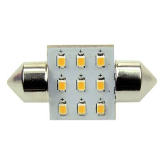 Talamex - S-LED 9 FESTOON 10-30V 31MM 2700K - 14.340.620