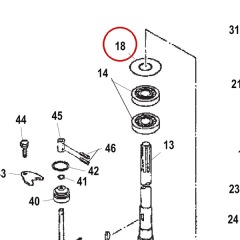 Mercury - Shim - Quicksilver - 15-851855015